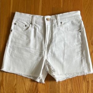 Women's Gap White Denim Shorts